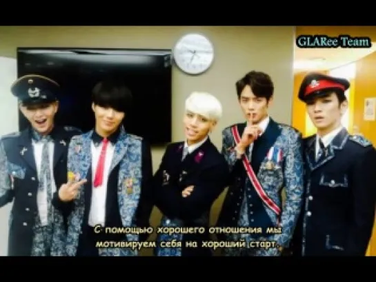 140101 SHINee ‘Happy New Year’ Message @ ShimShimTapa (рус.саб)