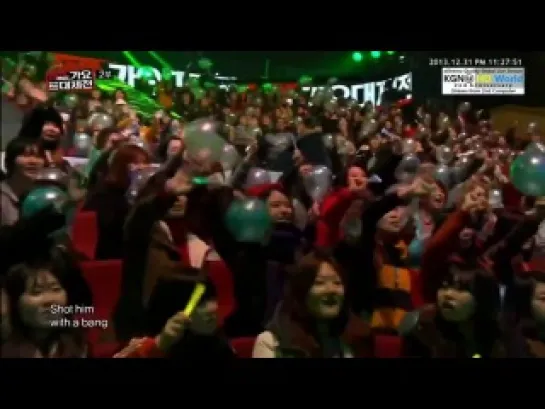 131231 Tiffany & Key BANG BANG @ MBC Gayo Daejeon