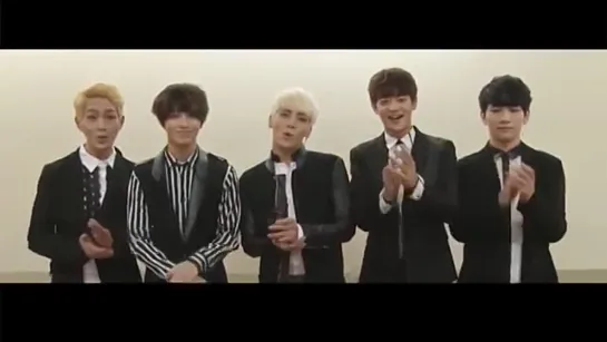 131218 Miss Korea Support Message - SHINee