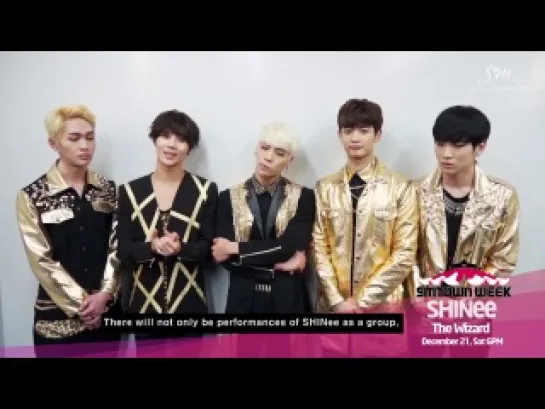 SMTOWN WEEK SHINee "The Wizard"_SHINee Interview