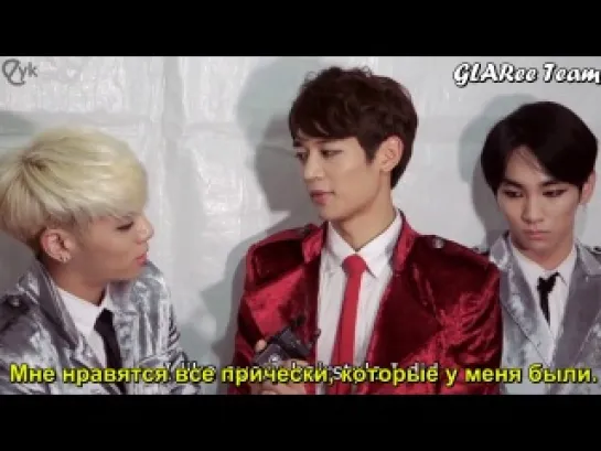 SHINee Interview at the YTMAs (рус.саб)