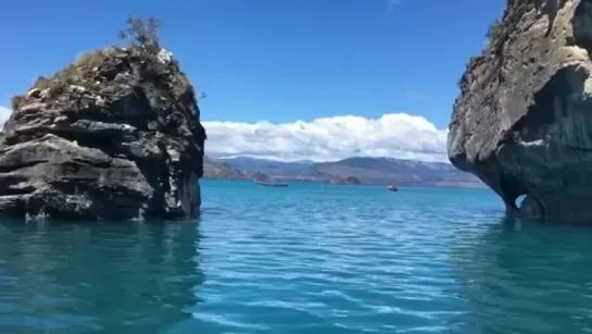 Capillas De Marmol, Puerto Rio Tranquilo, Chile