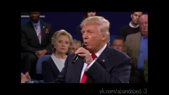 Носовые дебаты Дональда Трампа Every Donald Trump Sniff At The 2nd Debate /abandobed :3