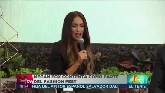 Megan Fox visita Mexico para ser la imagen de Fashion Fest