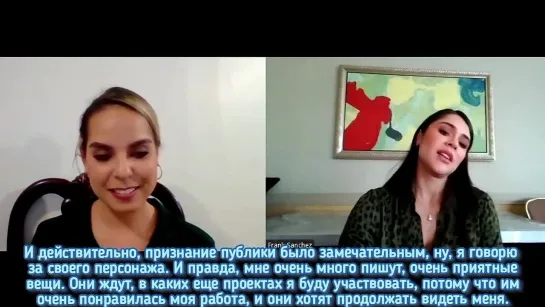 Камила Рохас рассказывает о своем персонаже в Pasión de Gavilanes 2 | VIDA LATINA | ENTREVISTA 17.05.2022