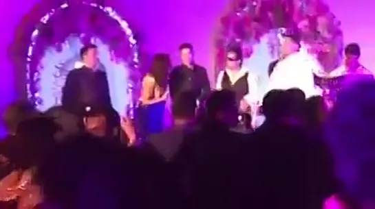 Salman Khan Aamir Khan Katrina Kaif Karan Johar at salman's sister aripta wedding