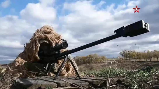 В общевойсковой армии ЗВО подвели итоги боевой подготовки снайперских подр.