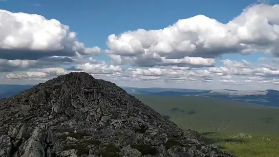 На вершине горы Шудья- Пендыш