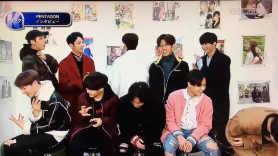 [161221] Pentagon (펜타곤) - Interview ep. 3 @K Click