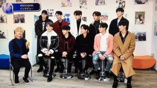 [161221] Pentagon (펜타곤) - Interview ep.1 @K Click