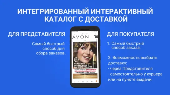 Интерактивный каталог AVON. Как Представителю поделиться ссылкой в мессенджерах