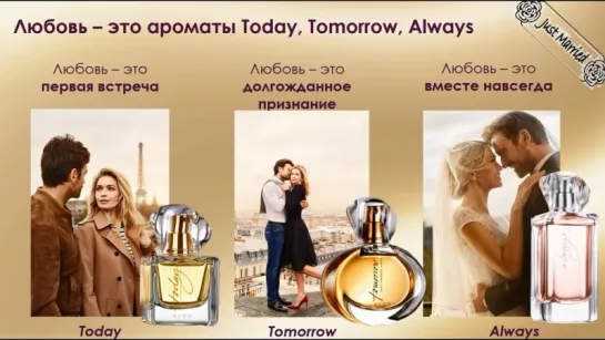 Гид для Представителей AVON по ароматам  Today Tomorrow Always