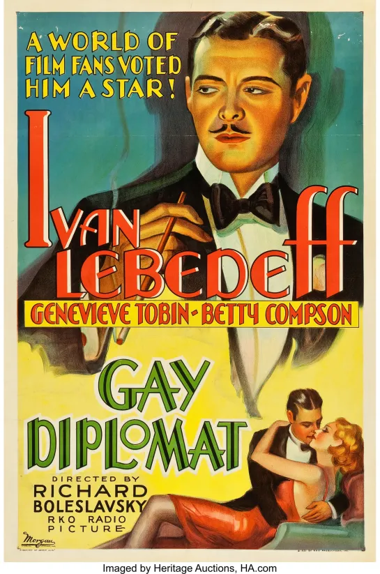 The Gay Diplomat (1931) -720p- Ivan Lebedeff Genevieve Tobin Betty Compson