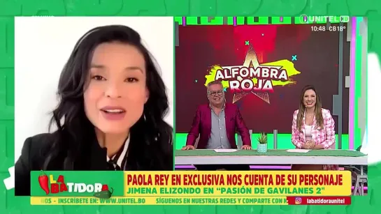 Paola Rey en "La Batidora" 18.04.2022