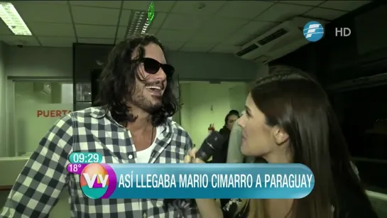 ¡El reconocido actor Mario Cimarro en Paraguay!