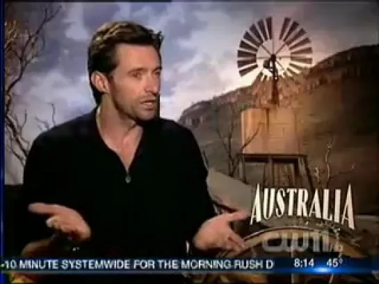 Hugh Jackman "Australia" Interview