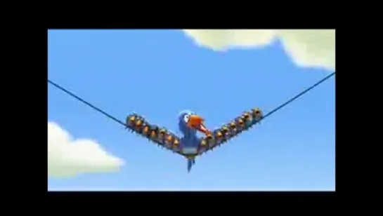 For the Birds. Короткометражка от студии Pixar.