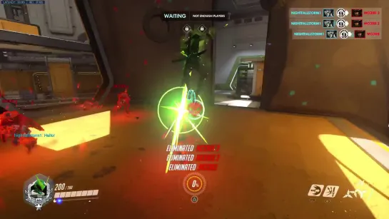 Genji's ult Ash from Warframe