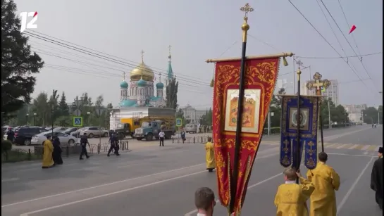 Ко Дню Крещения Руси в Омской библиотеке им. Пушкина открылась книжная выставка