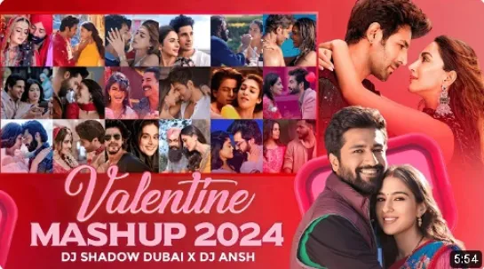 Valentines Mashup 2024 _ DJ Shadow Dubai x DJ Ansh _ Best Bollywood Romantic Songs-(1080p)