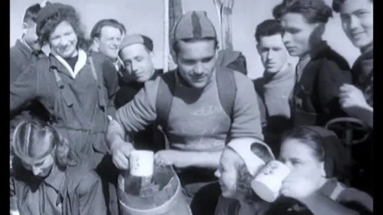 1954. Туристическая база профсоюзов в Закарпатье