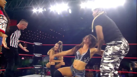 Tasha Steelz vs Mickie James (Impact Knockouts title)