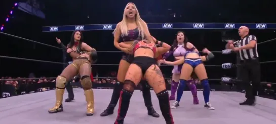 Diamante, The Bunny, & Emi Sakura vs Heather Reckless, Queen Aminata, & Skye Blue