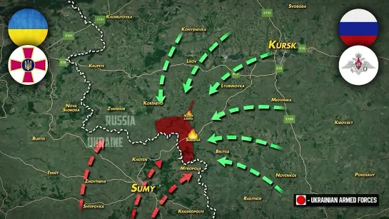 UKRAINIAN OFFENSIVE STOPPED IN RUSSIAN KURSK REGION