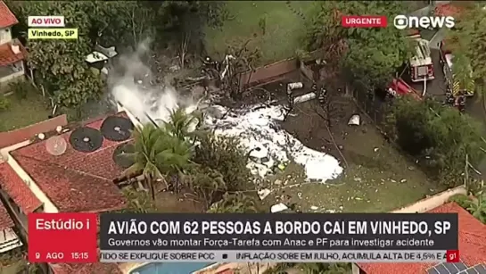 ️There were no survivors in the crash, local media reported citing authorities in the Brazilian city of Valinhos, São Paulo stat