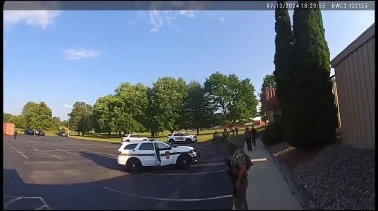 NEW: Butler PA officers at Trump rally after the shooting, discussing that they had warned USSS about vulnerabilities far in adv