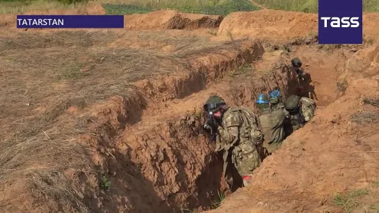 ▶️The Kazan Higher Tank Command School held tactical drills to assimilate the advanced experience of the special military operat