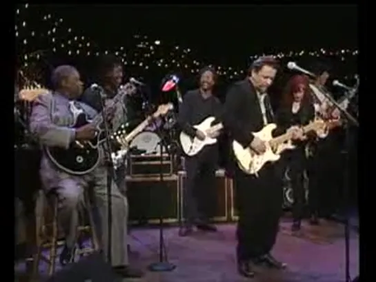 Jimmie Vaughan, Eric Clapton, Bonnie Raitt, Robert Cray, Buddy Guy, BB King, Art Neville, Dr.John — Six Strings Down