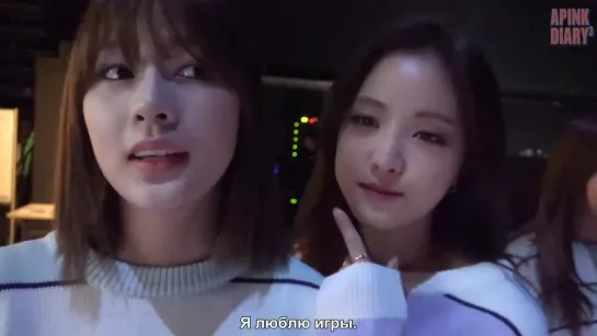 [RUS] Apink Diary3 EP.2 (일본팬미팅투어)