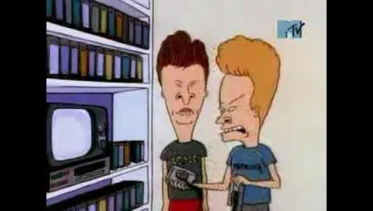 Beavis And Butt - Head cleaning house