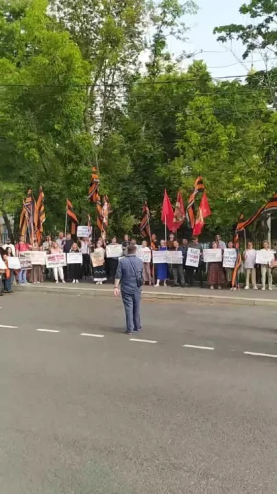 Пикет НОД у США🇺🇸. Москва. США прекращайте амеротерроризм на Украине во всем мире. 2023.07.06