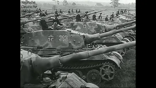 Original King Tiger Footage 1944 45