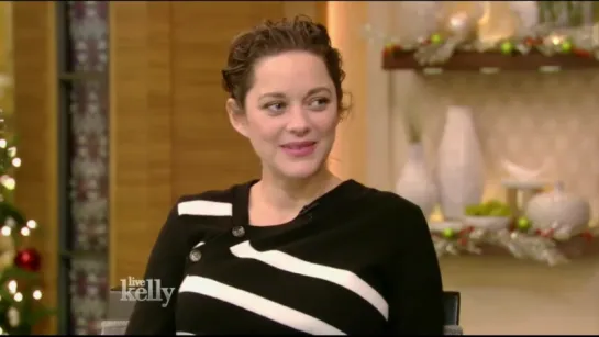 Marion Cotillard Interview Live with Kelly TV Show (December 13, 2016)