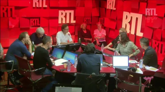 Марион Котийяр Леа Сейду на радиостанции RTL