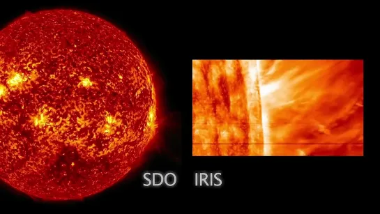 Обсерватория НАСА IRIS впервые запечатлела солнечное извержение / 2014