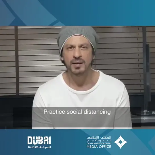 Message from Bollywood star Shah Rukh Khan to the Indian expat community in Duba