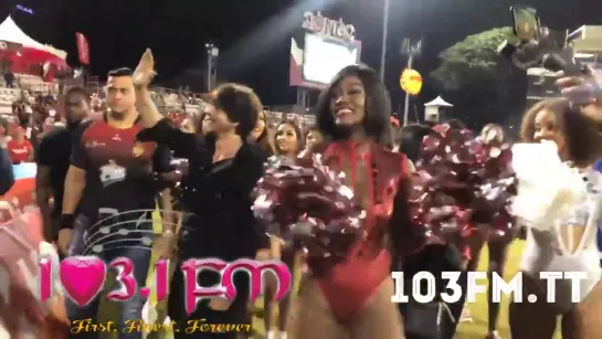 @iamsrk did a lap of honour after today’s win by @TKRiders over @JAMTallawahs