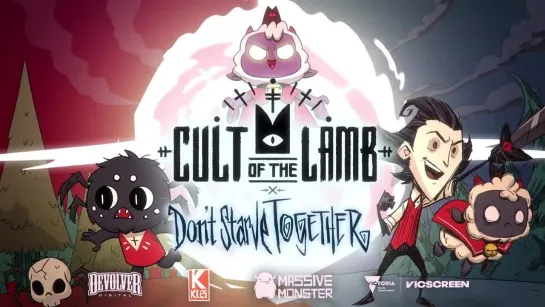 Трейлер кроссовера Cult of the Lamb и Don't Starve Together