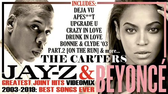 Beyonce & Jay-Z: The Carters [Serega Bolonkin Video Mix] │ Лучшие Совместные Хиты Beyonce и Jay-Z 2000х 2010х │ Клипы, видео