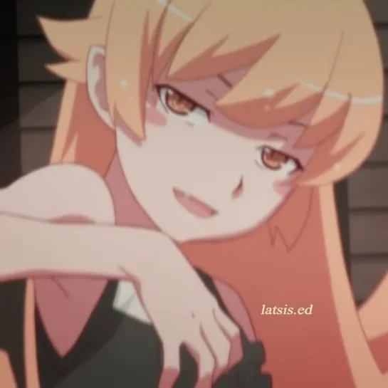 ▹ kizumonogatari ; kissshot