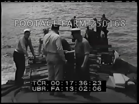 Pearl Harbor, Salvaging USS Oklahoma 250168-03 _ Footage Farm