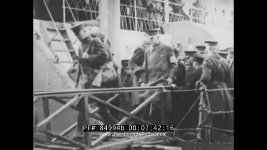 YESTERDAYS NEWSREEL GEN. HAP ARNOLD CAPE COD ARTISTS 1927 BALLOON RACE 84994b