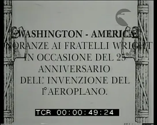 Washington_ cerimonia commemorativa dei fratelli Wright con la premiazione di Lindbergh [UysTV55Wanc]