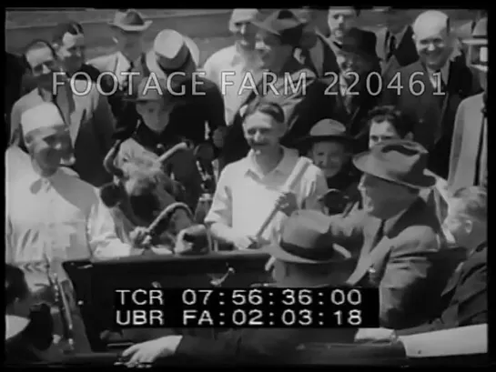 FDR_ New Deal Village Visit, 1938 _ 220461-38 _ Footage Farm Ltd [XwIwN9QQbKQ]