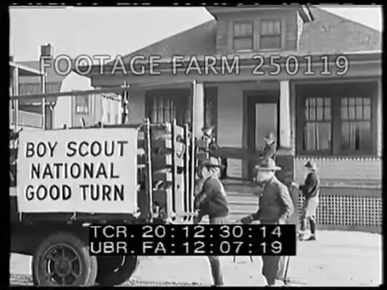 1934 Ski Jump; Variety Club; Ducks in Winter; Boy Scouts 250119-02 _ Footage Farm