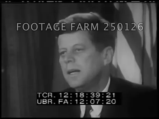 President Kennedys Address On Cuba 250126-04 _ Footage Farm [Jxail8vhhJI]